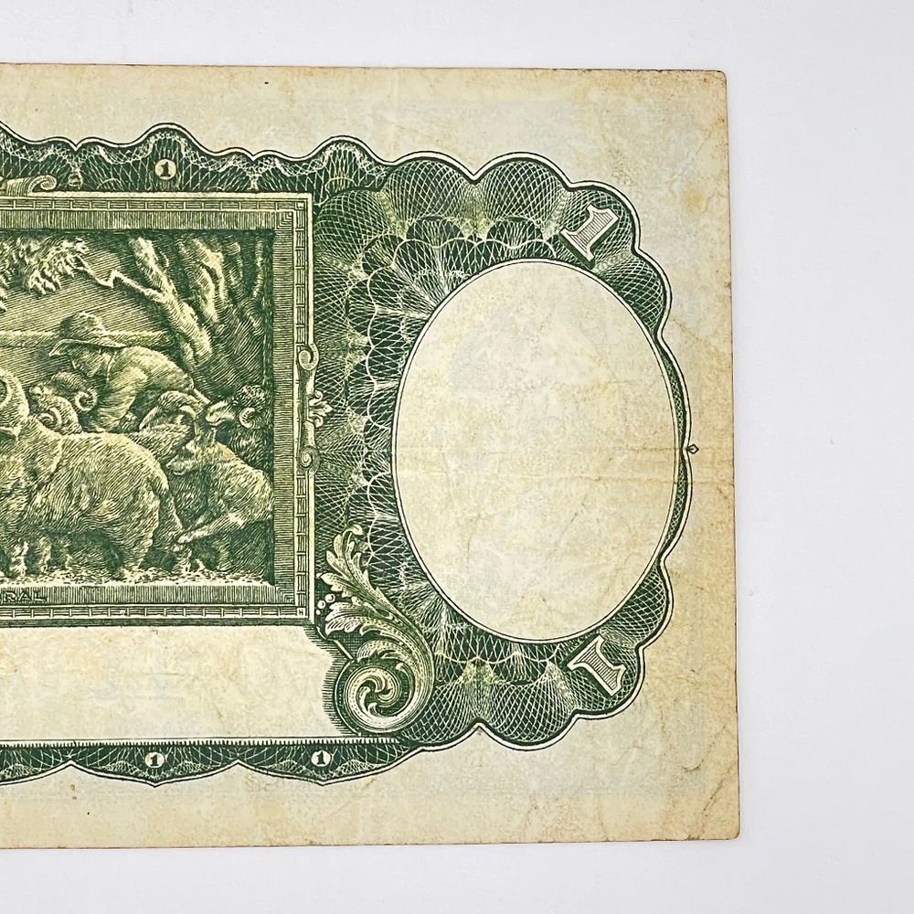 1952 Commonwealth of Australia One Pound Banknote Collectible - Picture 6 of 8